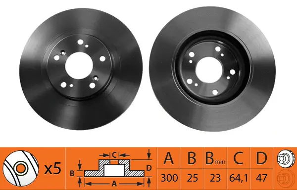 Brake Disc (BR28111T)