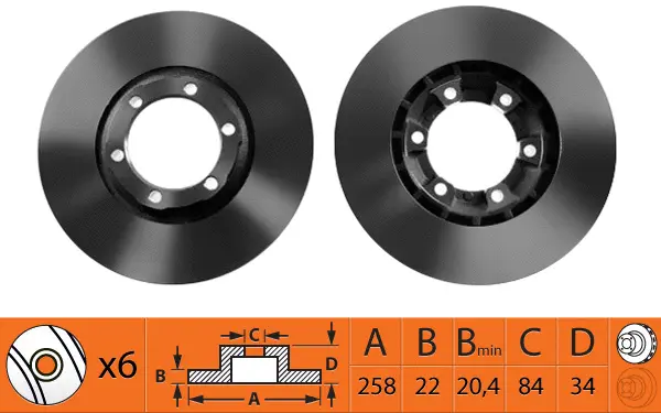 Brake Disc (BR23125T)