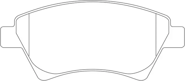 Brake Pad Set, disc brake (BP43350)