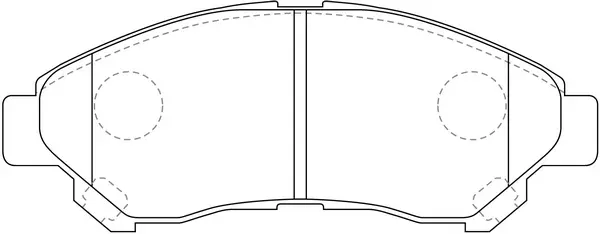 Brake Pad Set, disc brake (BP21847)