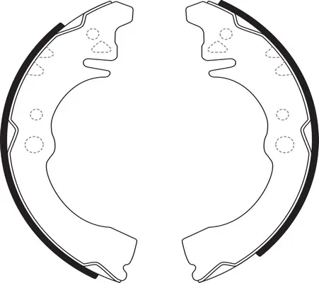 Brake Shoe Set (BS26034)
