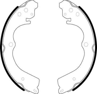 Brake Shoe Set (BS27753)