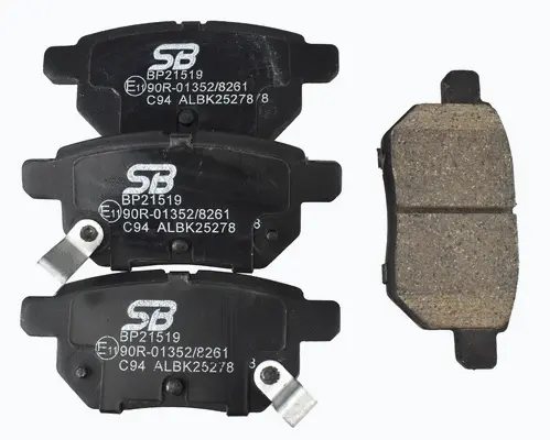 Brake Pad Set, disc brake (BP21519)