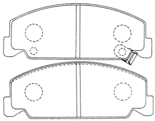 Brake Pad Set, disc brake (BP28190)