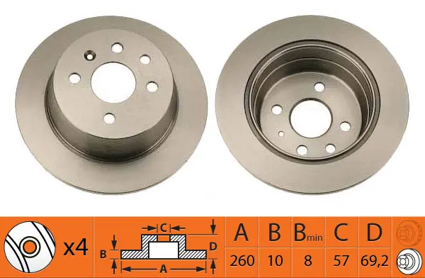 Brake Disc (BR34116)