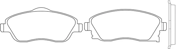 Brake Pad Set, disc brake (BP34361)