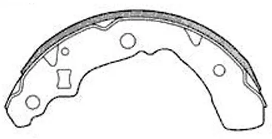 Brake Shoe Set (BS26030)