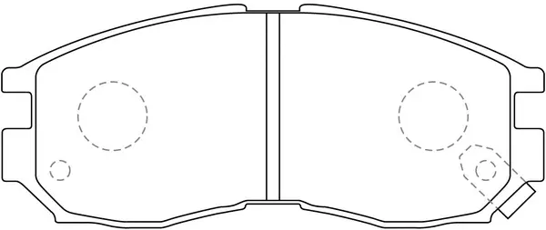 Brake Pad Set, disc brake (BP23271)