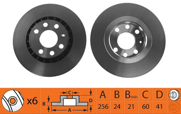 Brake Disc (BR12101T)
