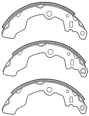 Brake Shoe Set (BS29928)