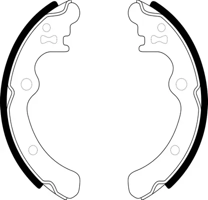 Brake Shoe Set (BS27730)