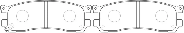 Brake Pad Set, disc brake (BP25290)