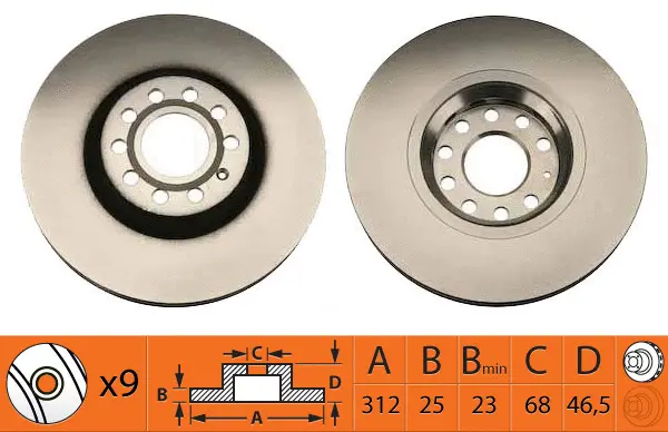 Brake Disc (BR33129T)