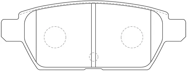 Brake Pad Set, disc brake (BP25803)
