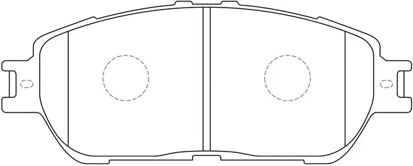 Brake Pad Set, disc brake (BP21480)