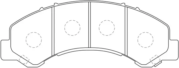 Brake Pad Set, disc brake (BP24491)
