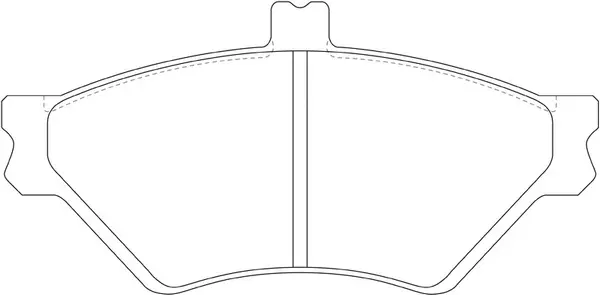 Brake Pad Set, disc brake (BP51306)