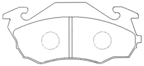 Brake Pad Set, disc brake (BP27251)