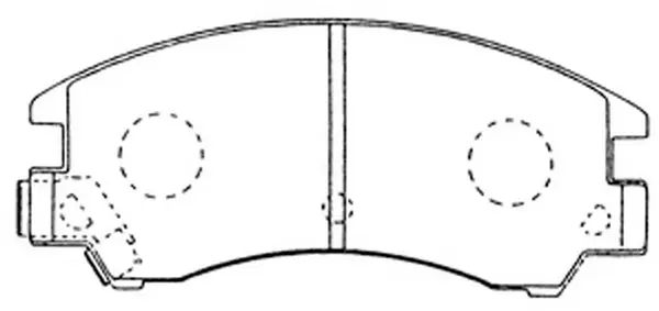 Brake Pad Set, disc brake (BP27153)