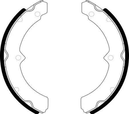 Brake Shoe Set (BS21316)