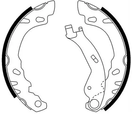Brake Shoe Set (BS41616)