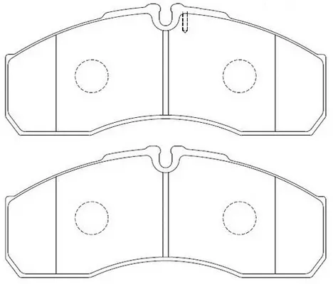 Brake Pad Set, disc brake (BP43072W)