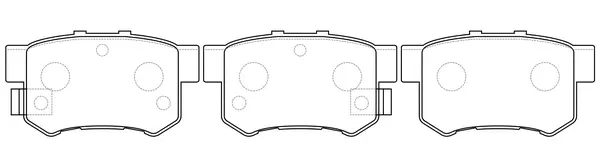Brake Pad Set, disc brake (BP28398)