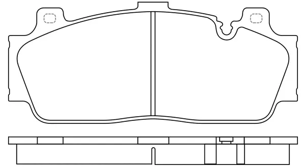 Brake Pad Set, disc brake (BP32024)