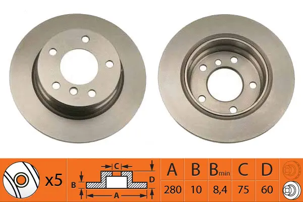 Brake Disc (BR32116)