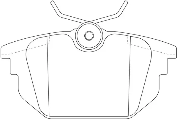 Brake Pad Set, disc brake (BP41247)