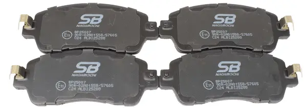 Brake Pad Set, disc brake (BP25007)