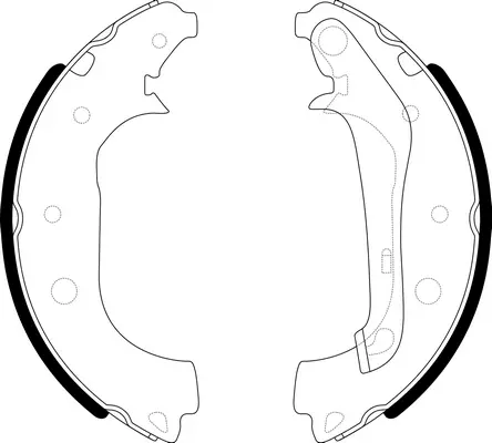Brake Shoe Set (BS51002)