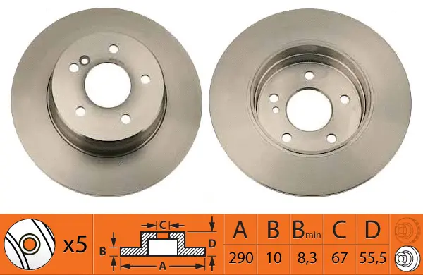Brake Disc (BR31124)
