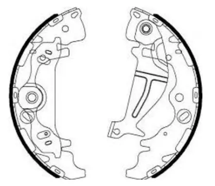 Brake Shoe Set (BS11001)