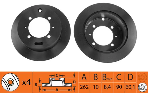 Brake Disc (BR23107)