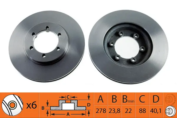 Brake Disc (BR12102T)