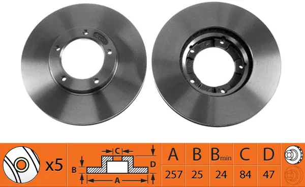 Brake Disc (BR21107T)
