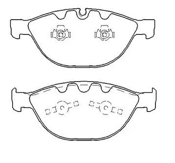 Brake Pad Set, disc brake (BP32016)