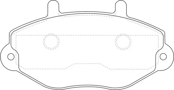 Brake Pad Set, disc brake (BP51275)