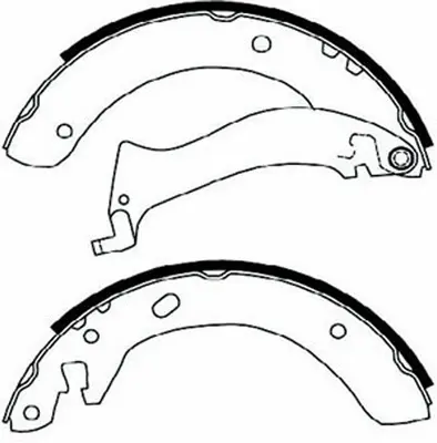Brake Shoe Set (BS47563)