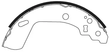 Brake Shoe Set (BS29991)