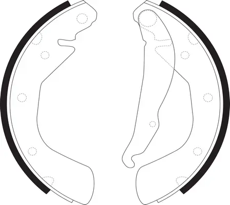 Brake Shoe Set (BS34622)