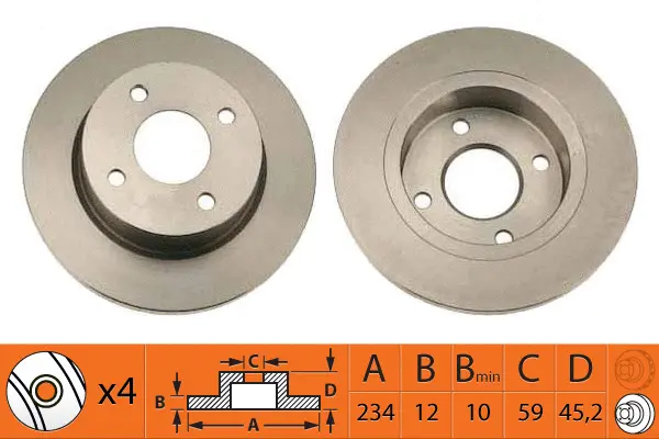 Brake Disc (BR22111)