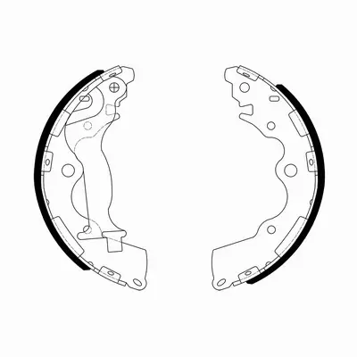 Brake Shoe Set (BS13004)