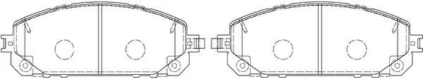 Brake Pad Set, disc brake (BP52003)