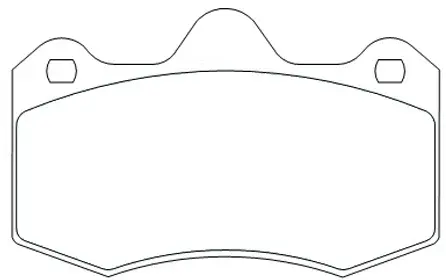 Brake Pad Set, disc brake (BP60845)