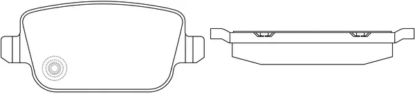 Brake Pad Set, disc brake (BP51461)