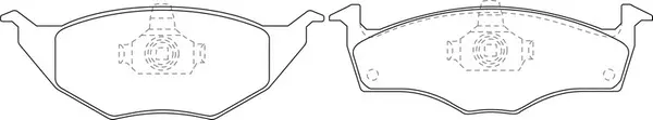 Brake Pad Set, disc brake (BP32190)