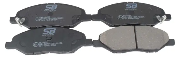 Brake Pad Set, disc brake (BP22452)