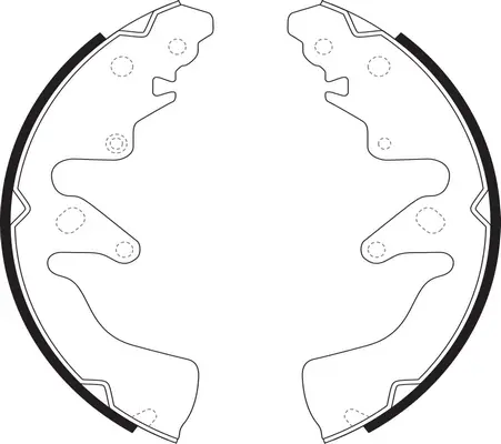 Brake Shoe Set (BS29970)